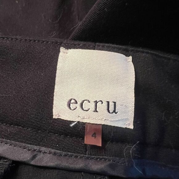 Ecru‎ black ankle dress pants. Size 4 - Picture 3 of 8